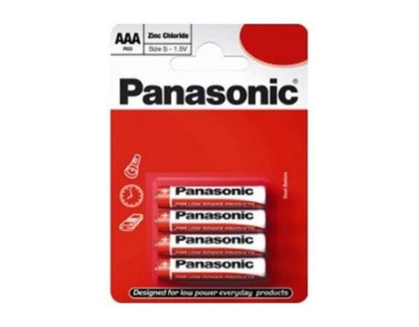 Panasonic Zinc AAA 4 Pack