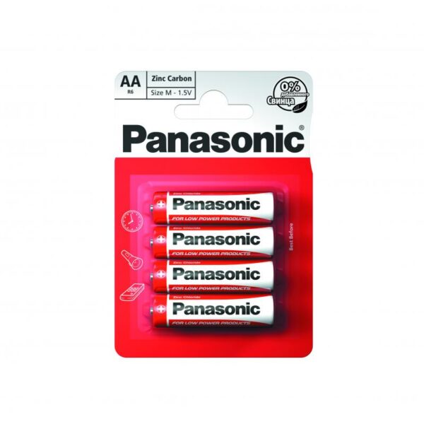 Panasonic Zinc AA 4 Pack