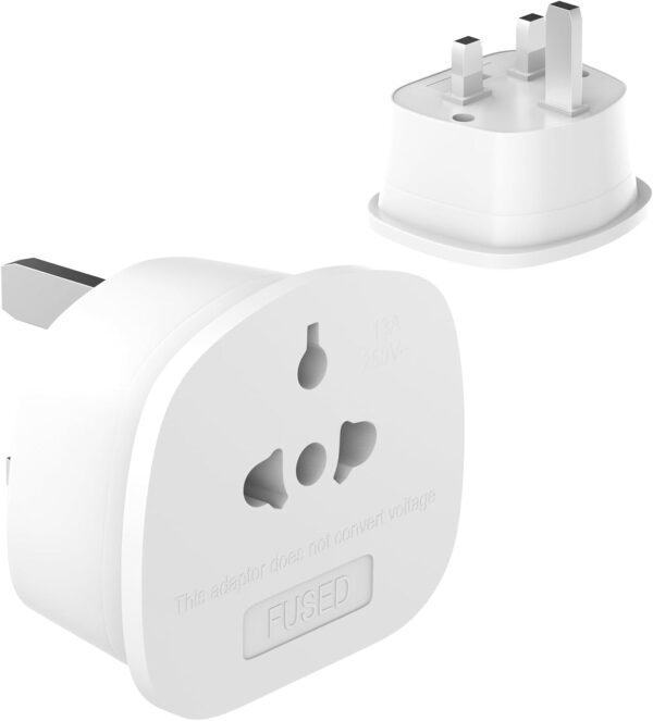 Uk Trravel  Adapter  2 to 3 Pin